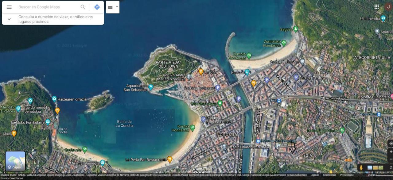 Luminoso Atico En San-sebastián + Wifi Apartamento