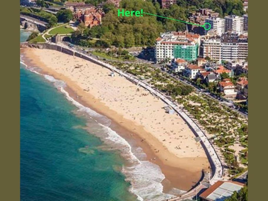 A 5min De La Playa De Ondarreta