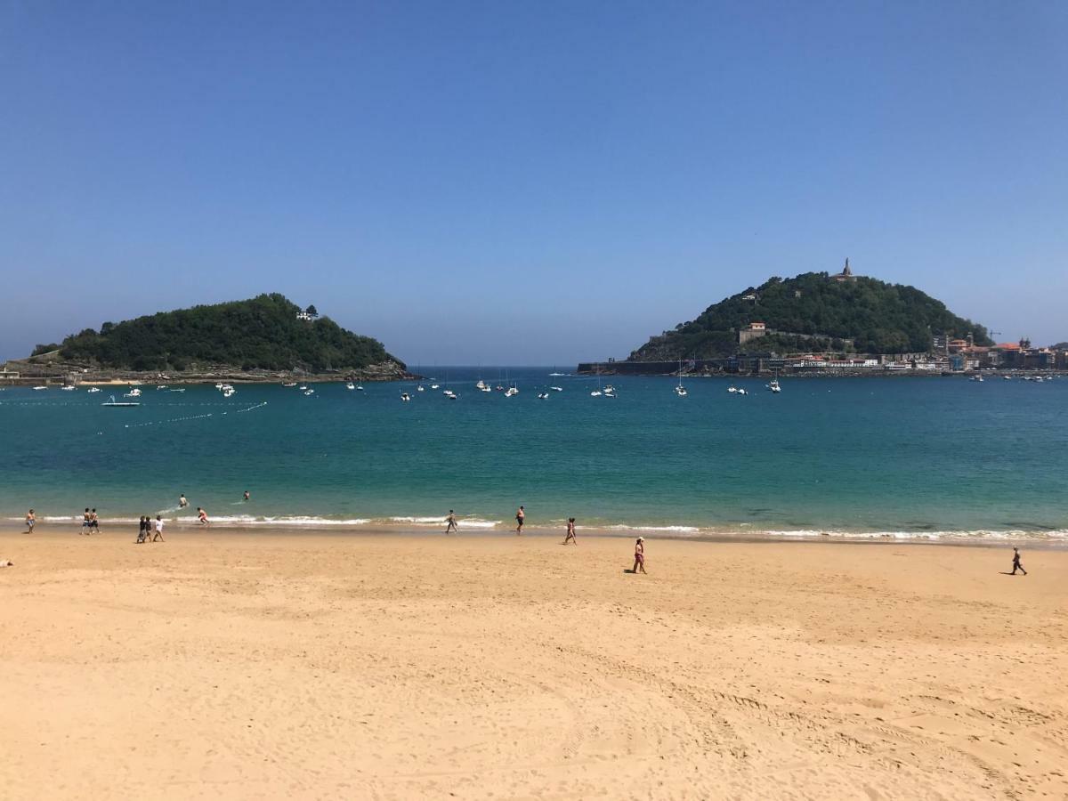 La Madame On La Concha Beach, Seaview Appartement San Sebastian