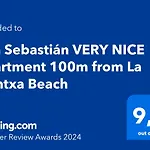 San Sebastián VERY NICE apartment 100m from La Kontxa Beach