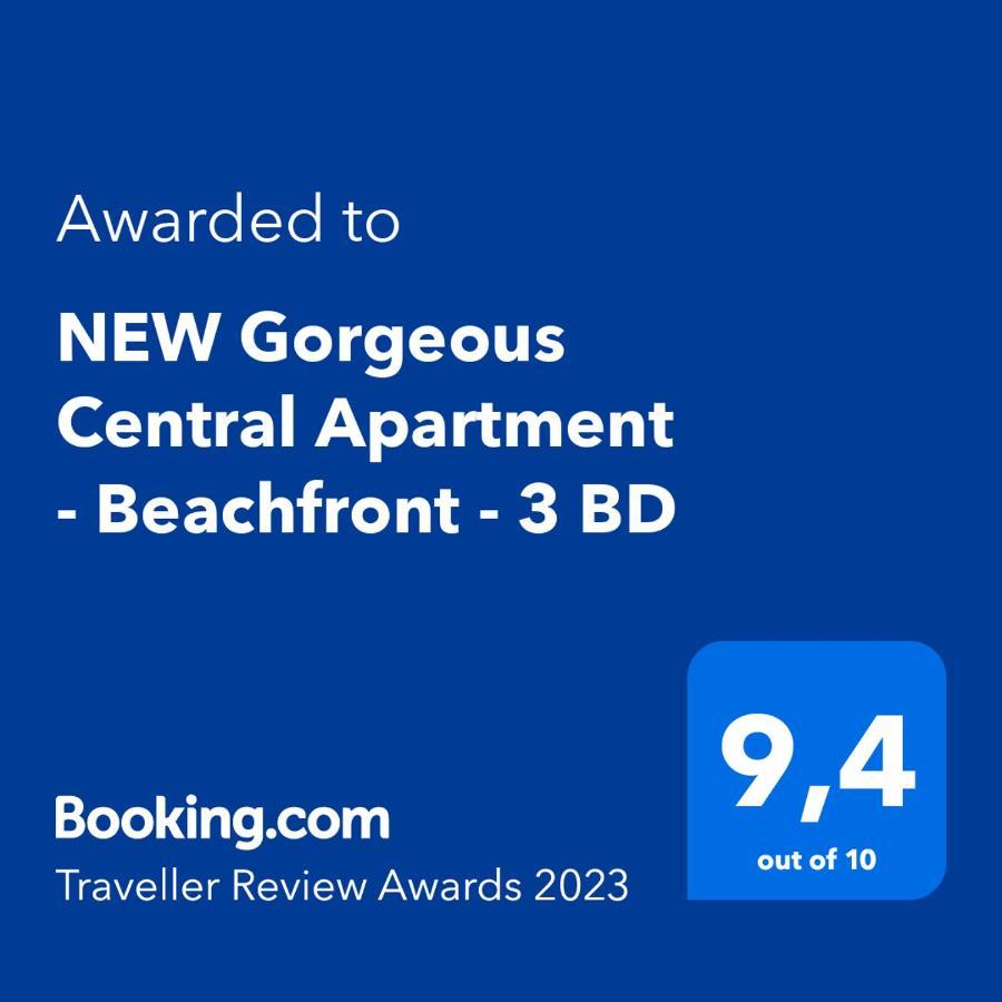 Apartment New Gorgeous - Beachfront - 3 Bd San Sebastian