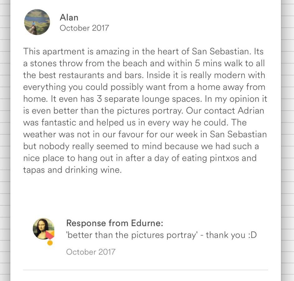 Apartment Heart Of San Sebastian⎮walk Score 99⎮3 Baths San Sebastian